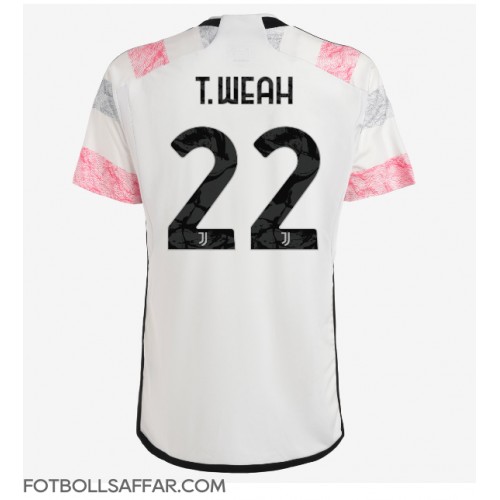 Juventus Timothy Weah #22 Bortatröja 2023-24 Kortärmad